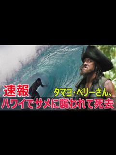 [x]プロサーファーのタマヨ・ペリー、サメに襲われ49歳で急逝！ #タマヨ・ペリー, #プロサーファー, #ライフガード, #サメ襲撃, #急逝 ...
