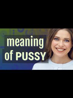 [x]O Q Significa Pussy - FDPLEARN