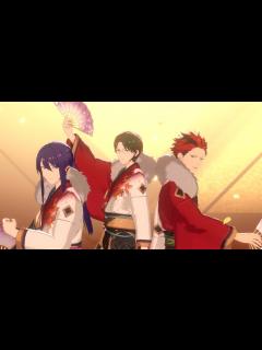 [x]紅月「百花繚乱、紅月夜」 あんさんぶるスターズ！！ Music ゲームサイズMV - YouTube