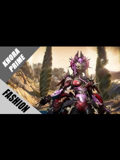 [x]Warframe | Fashion Frame | Khora Prime : 花の女神 - YouTube