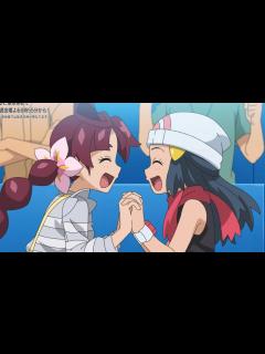 [x]ポケットモンスター第132話「ファイナルⅣ 『相棒』」のコハルとヒカリの画像でハァハァするだけの物凄く健全な動画 【ゆっくり解説 ...
