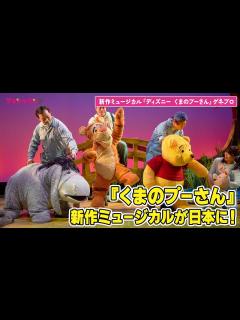 [x]『くまのプーさん』ミュージカルが日本に上陸！「新作ミュージカル『ディズニー くまのプーさん』 」ゲネプロ - YouTube