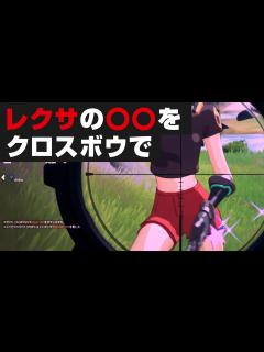 [x]レクサの をクロスボウで〇〇しまくる男【フォートナイトエロ / Fortnite